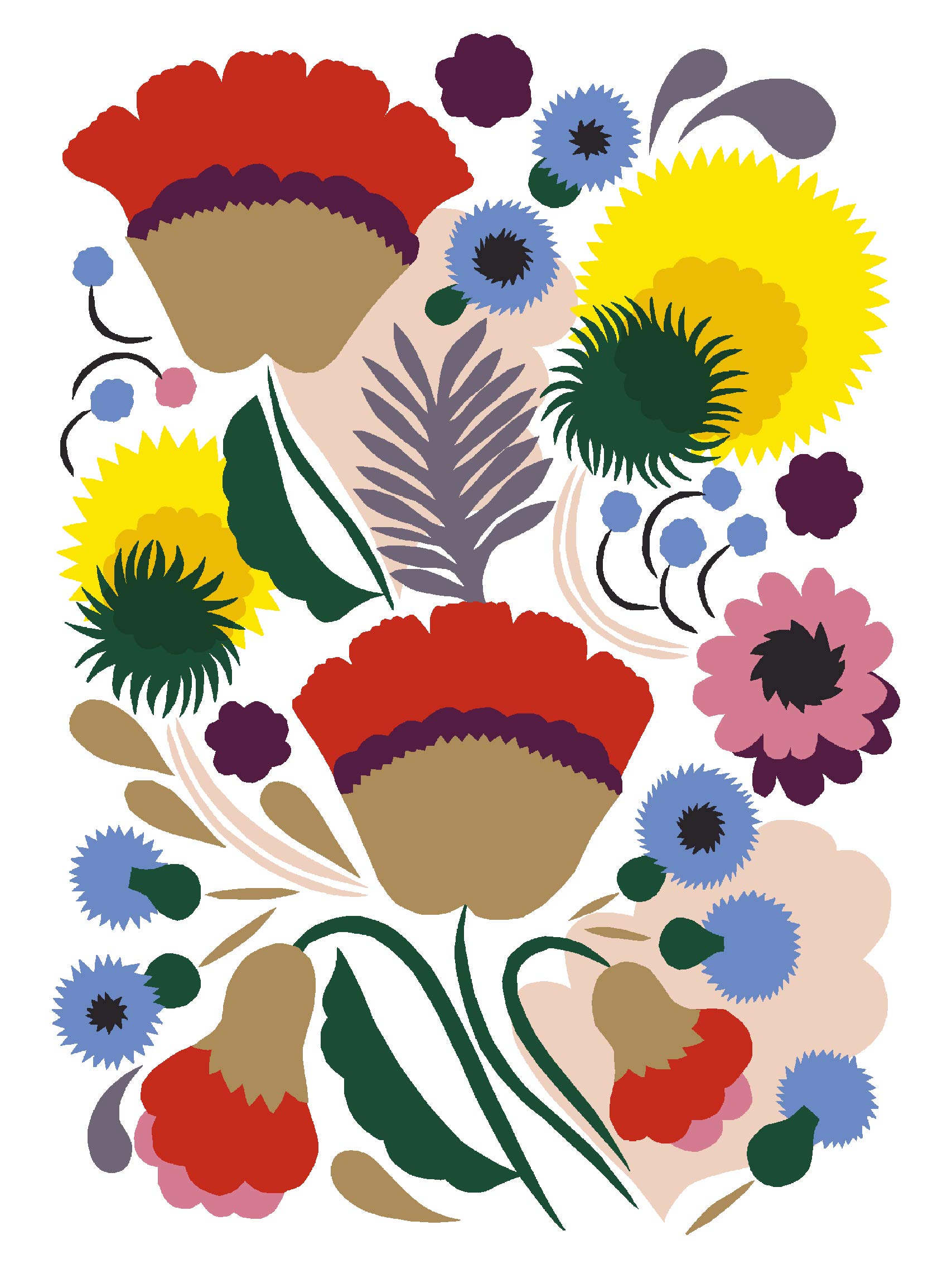 Marimekko Kukka Notecards: (Greeting Cards Featuring Scandinavian Design, Colorful Lifestyle Floral Stationery Collection) (Marimekko x Chronicle Books) - Image 6