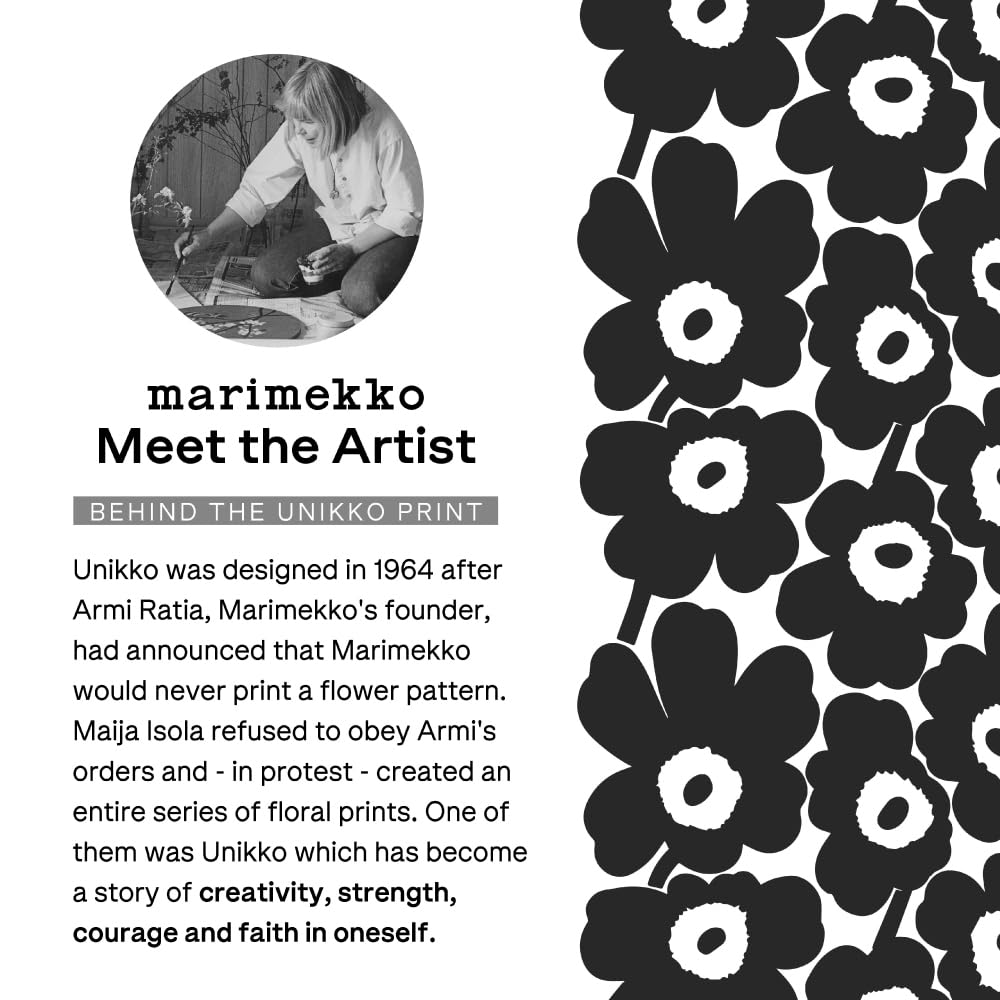 MARIMEKKO Unikko Oiva Stoneware Rectangular Plate — Refine Your Kitchen Décor with Our Iconic Red & White Stoneware — Serving Plates to Elevate Your Dining Experience (6 in x 5 in) - Image 5